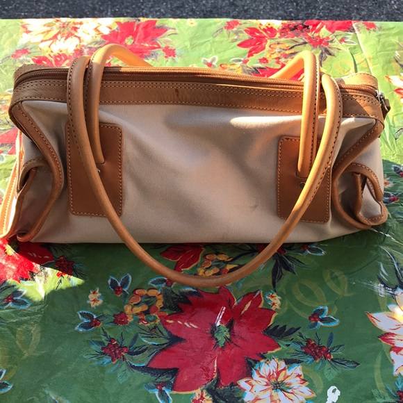 J. Crew Bags J Crew Canvas Bag With Leather Details Poshmark